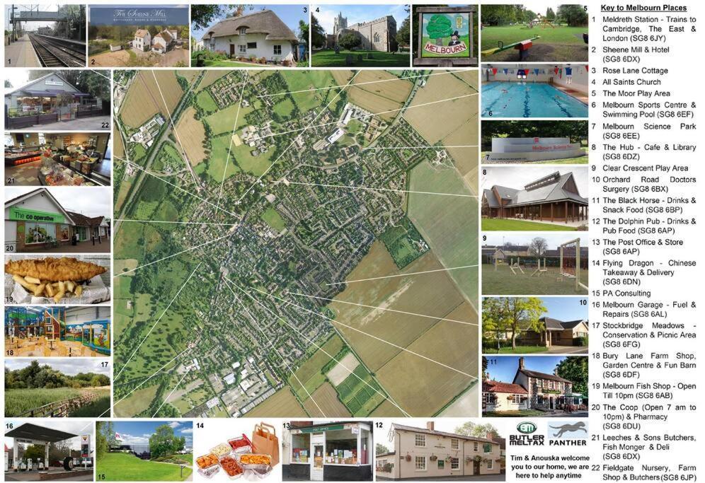 Entire Thatched Cottage Melbourn Εξωτερικό φωτογραφία